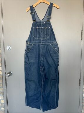Roebucks Classic Dark Blue Denim Overalls